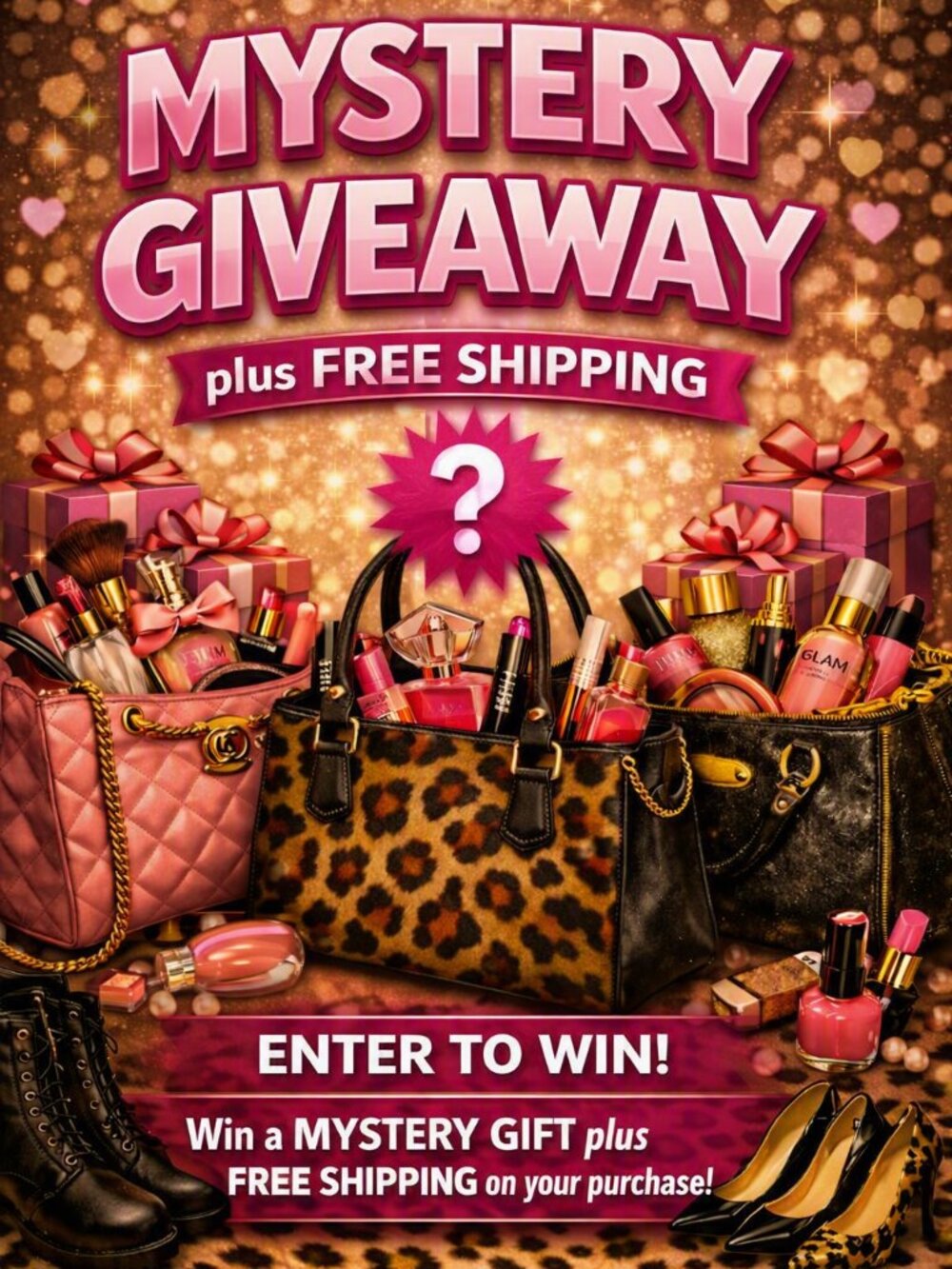 MYSTERY GIVEY & FREE SHIPPING